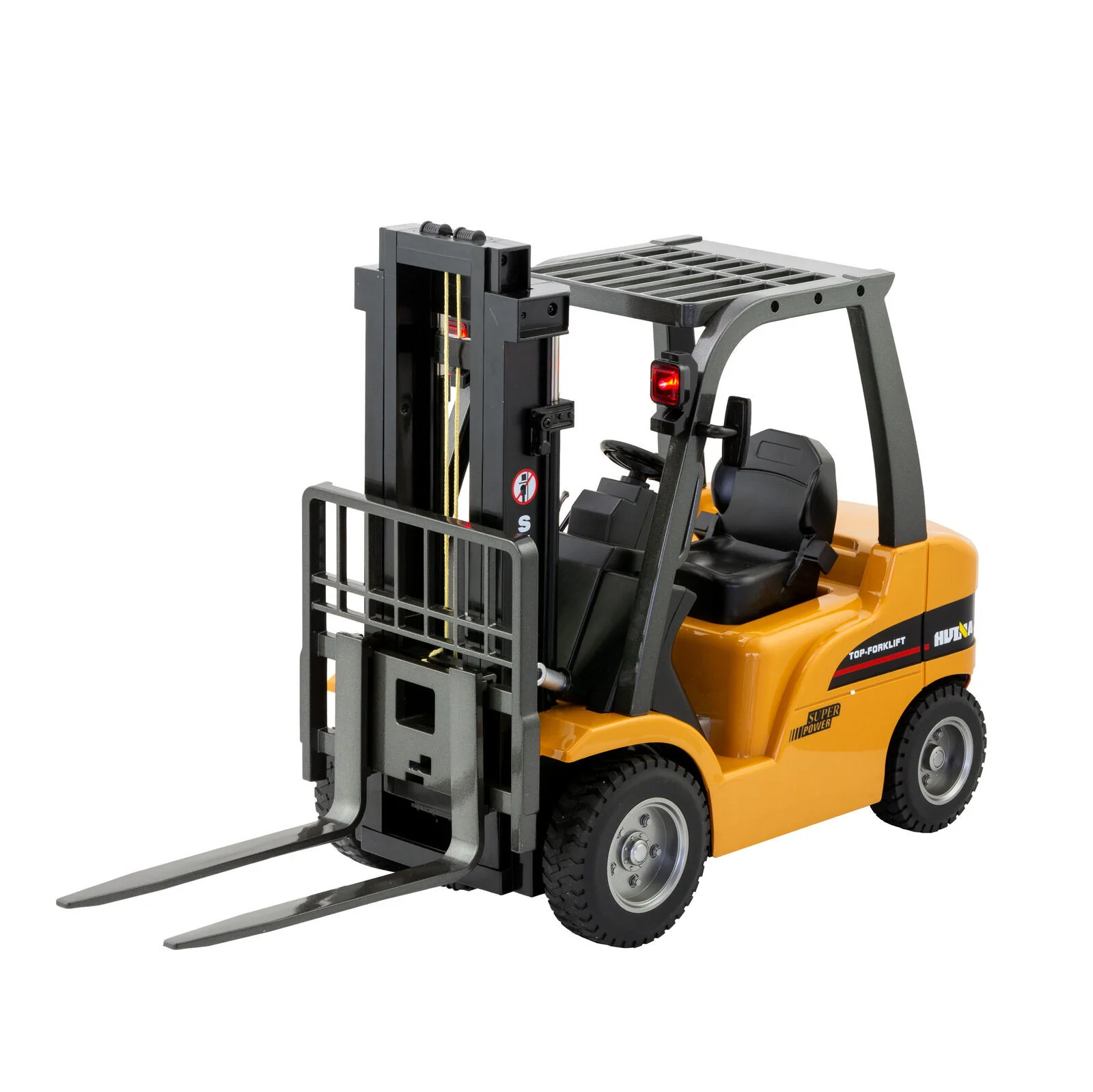 1:10 Scale 2.4G 8-Channel Metal Remote Control Forklift Construction Vehicle with Lifting Function & Sound - Image 8