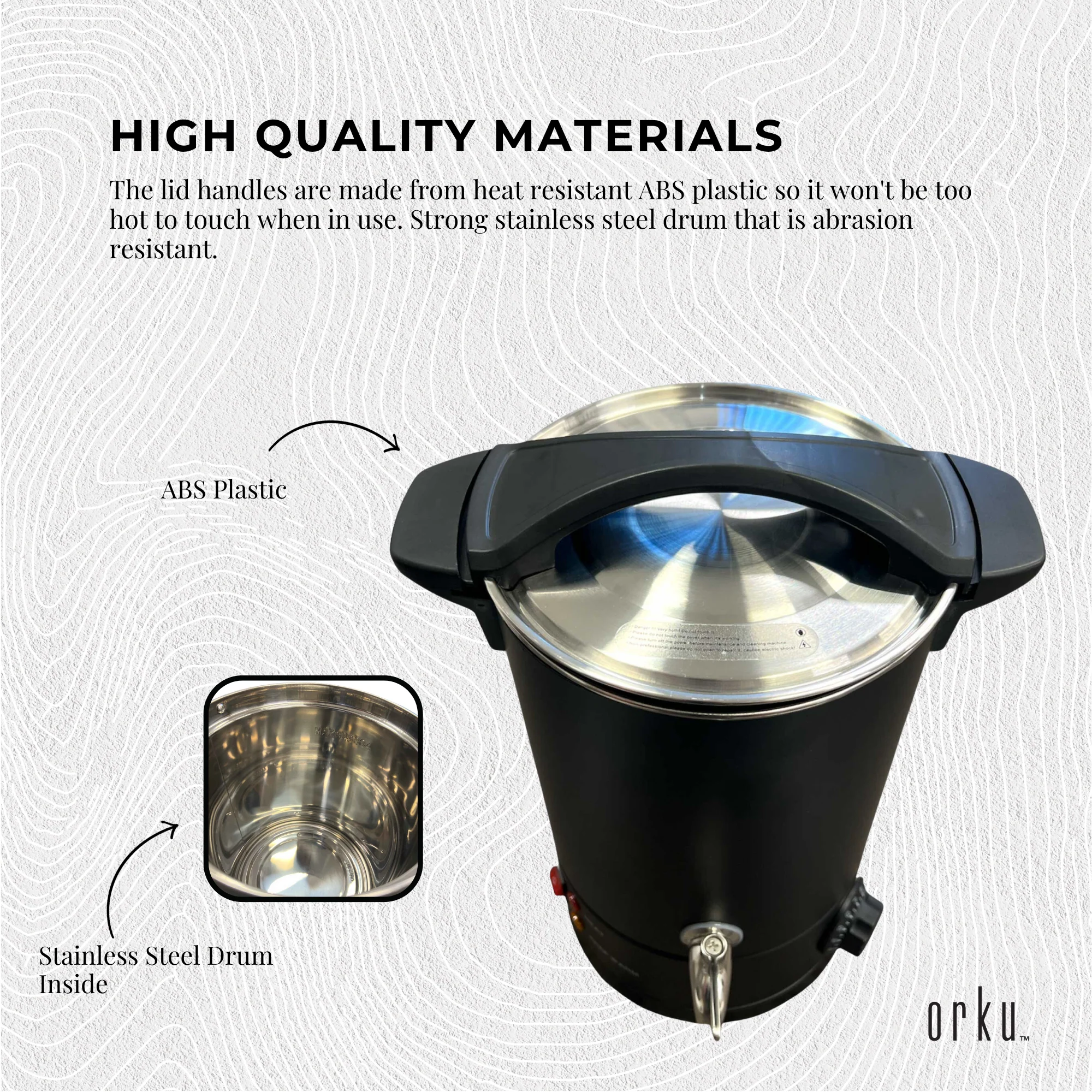 10L Candle Wax Heater Black With Tap - Soy Wax Melter Candle Making Pot - Image 4