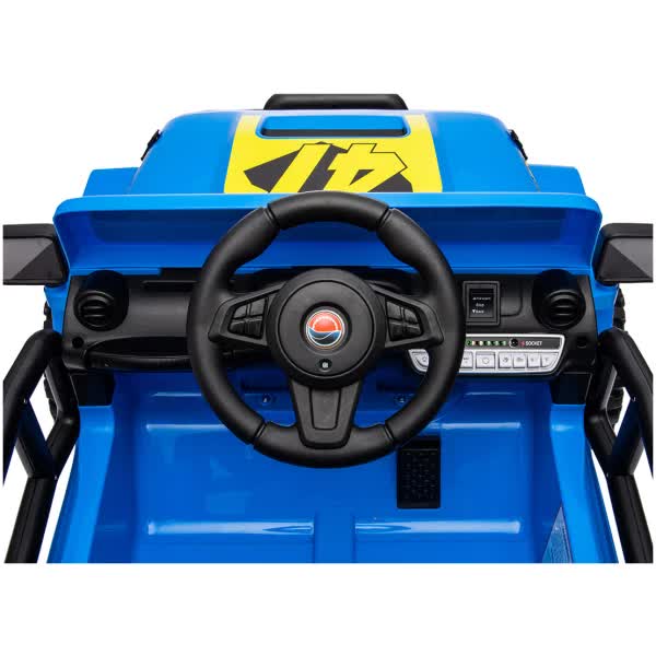 12V Gravity Kids Electric Ride On Car/Jeep ‚Äö√Ñ√¨ Blue - Image 2