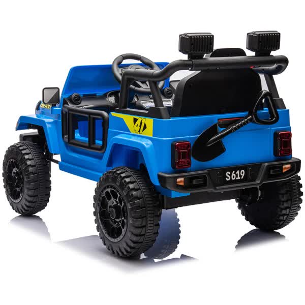 12V Gravity Kids Electric Ride On Car/Jeep ‚Äö√Ñ√¨ Blue - Image 5