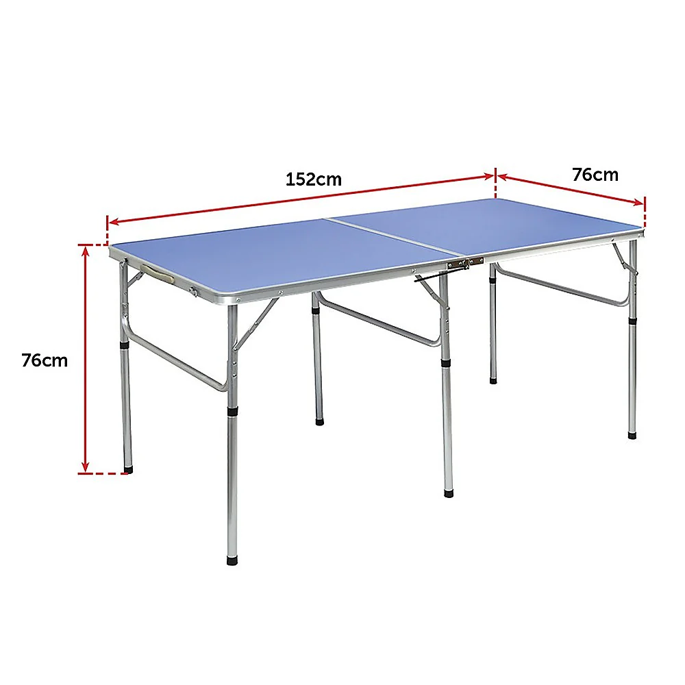 152cm Portable Tennis Table, Folding Ping Pong Table Game Set - Image 11