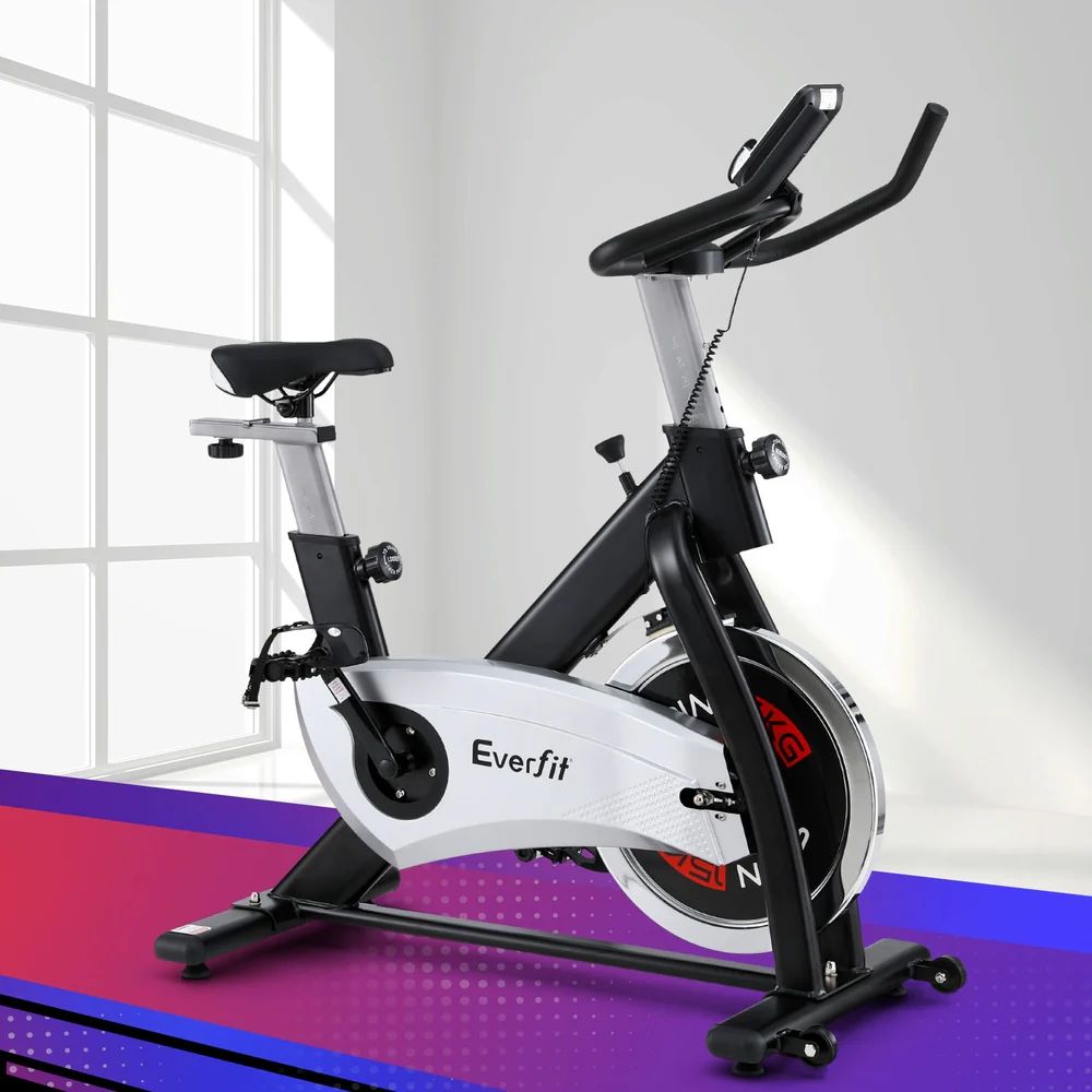 15kg Flywheel Spin Bike Everfit Exercise Bike Home Gym Fitness 120KG Capacity - Image 7