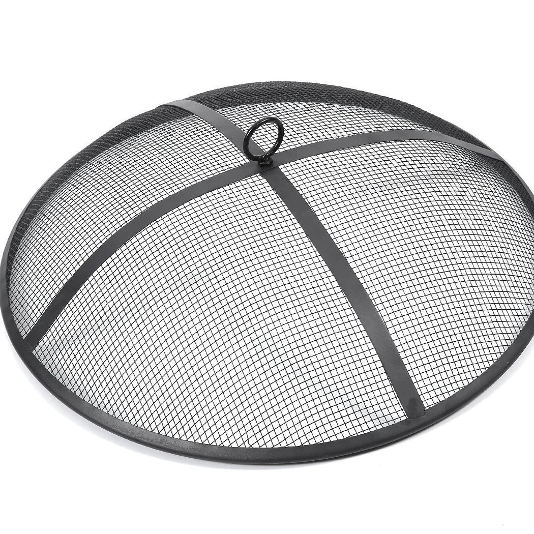 22" Outdoor Fire Pit BBQ Grill Fireplace Small - Image 6