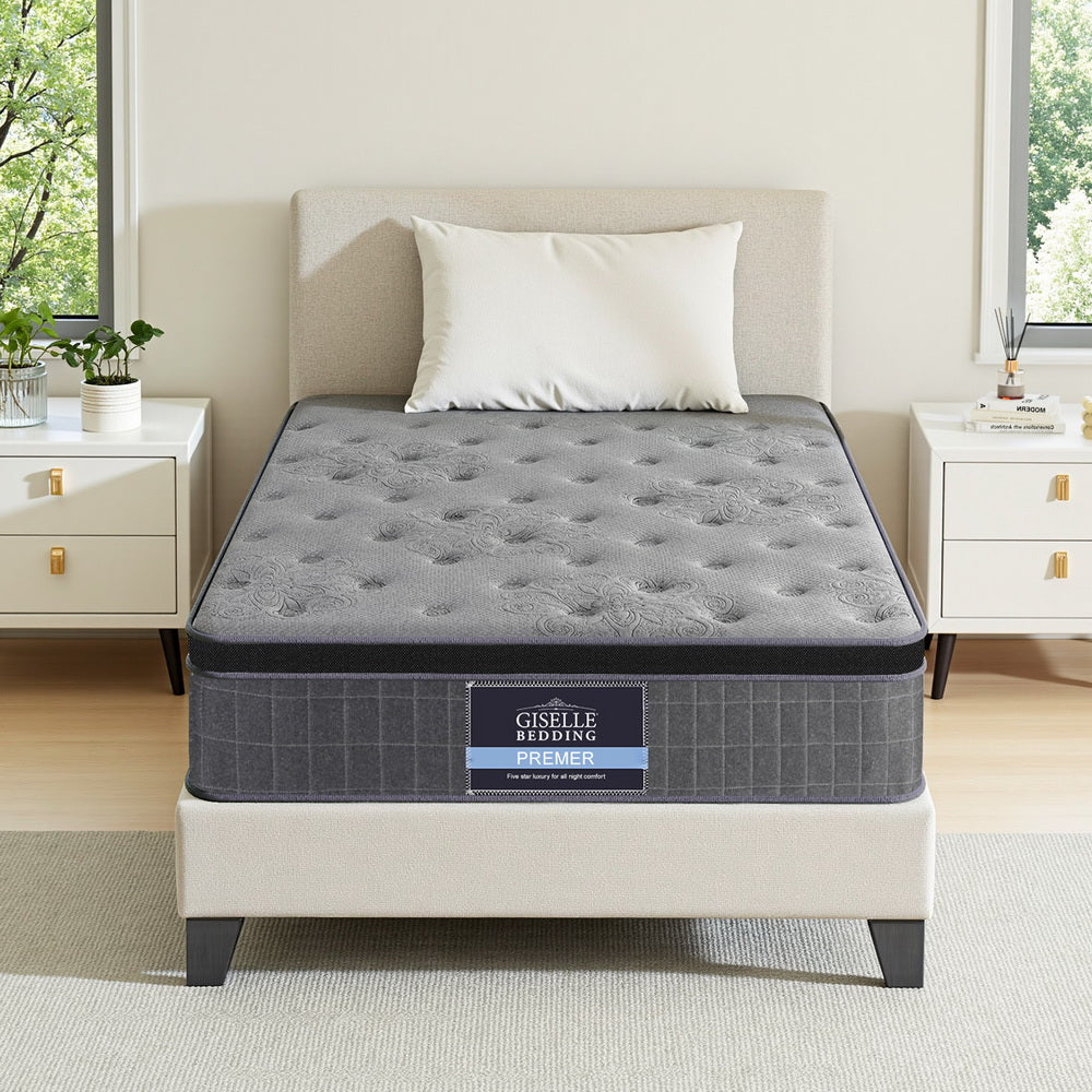 26cm Giselle Mattress King Single Latex Foam Mattresses - Image 7
