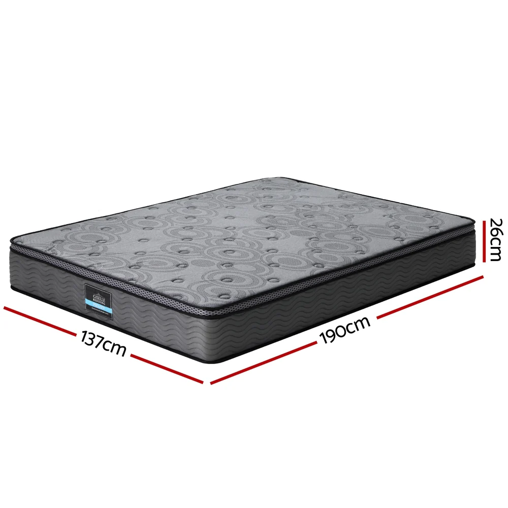 26cm Mattress Bed Giselle Double - Image 2