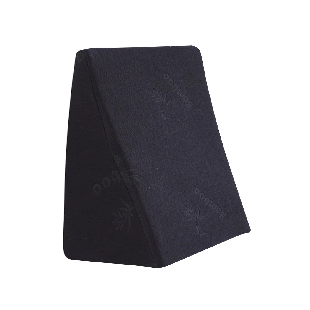 2x Cool Gel Memory Foam Bed Wedge Pillow - Image 8