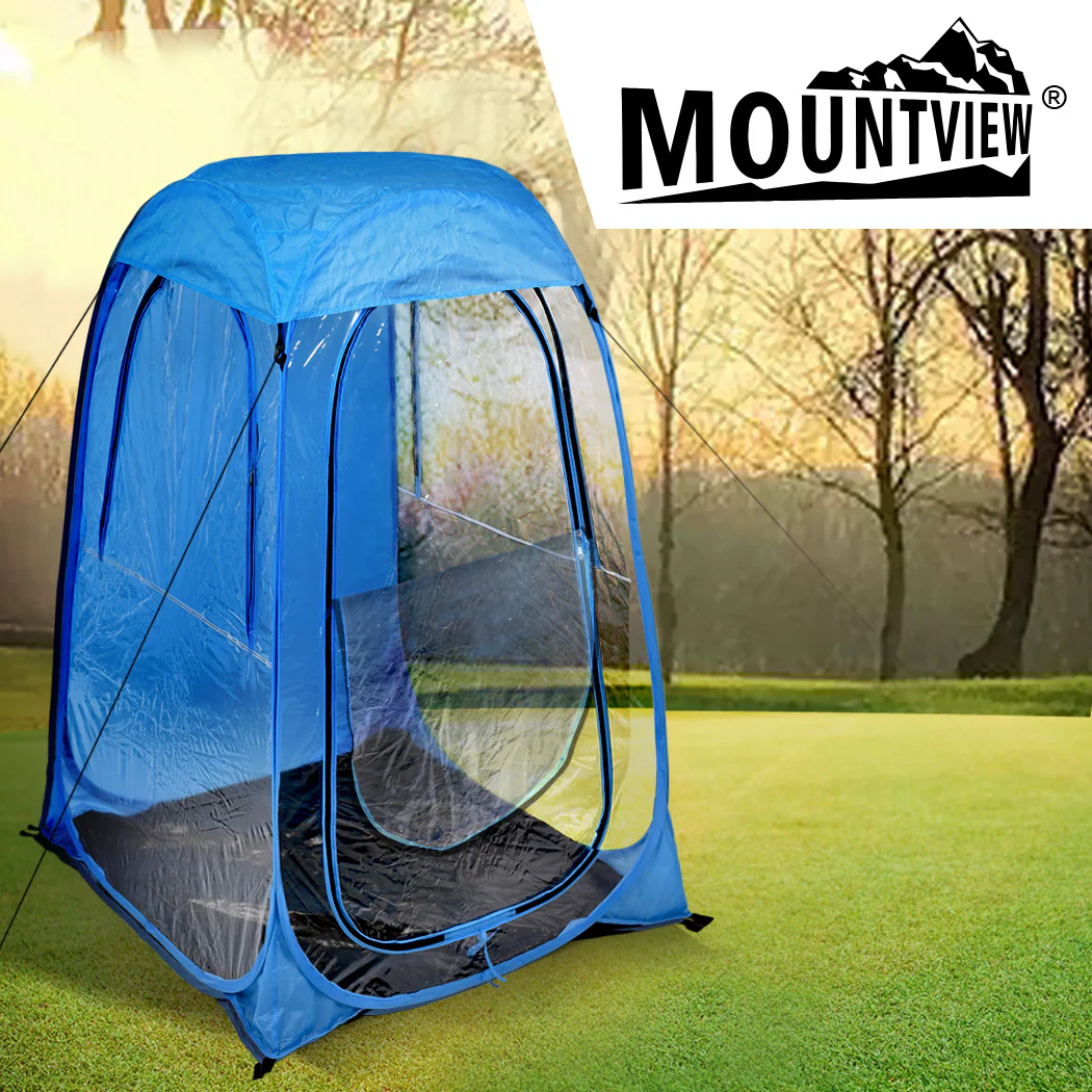 2x Mountview Pop Up Tent Camping Weather Blue - Image 6
