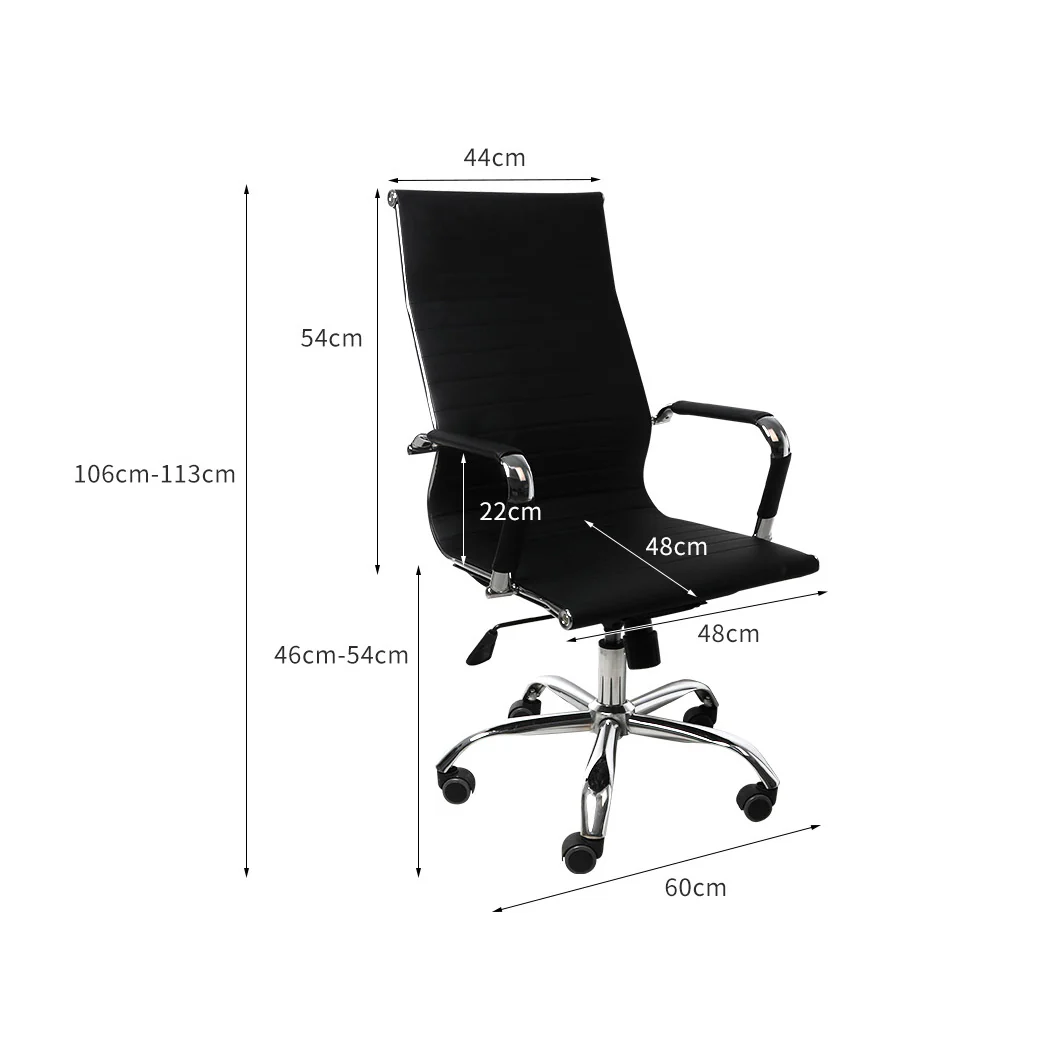 2x Office Chair Gaming Chairs Executive - Image 2