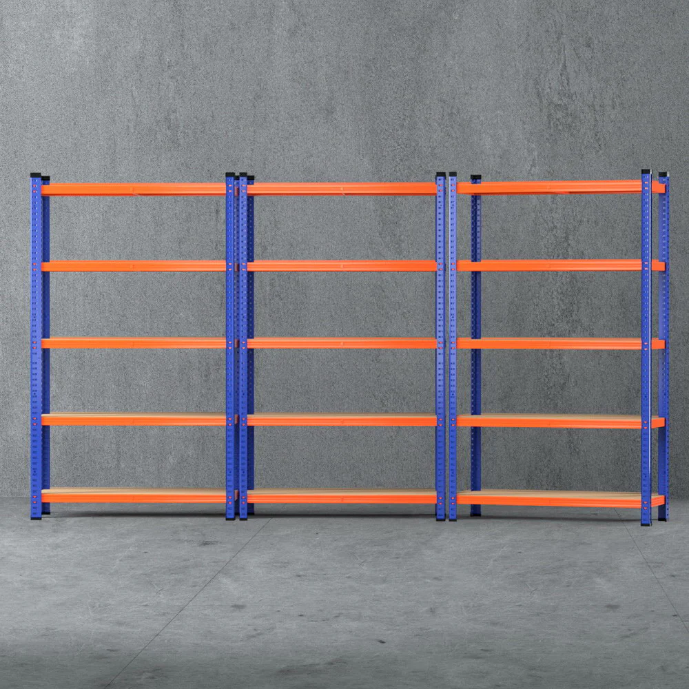 3 x 1.8M Giantz Garage Shelving Warehouse Rack - Image 7