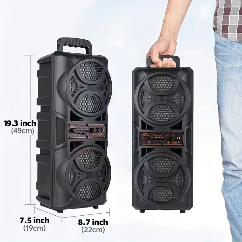 3000W Portable Wireless Speaker with Dual Subwoofers - Image 3