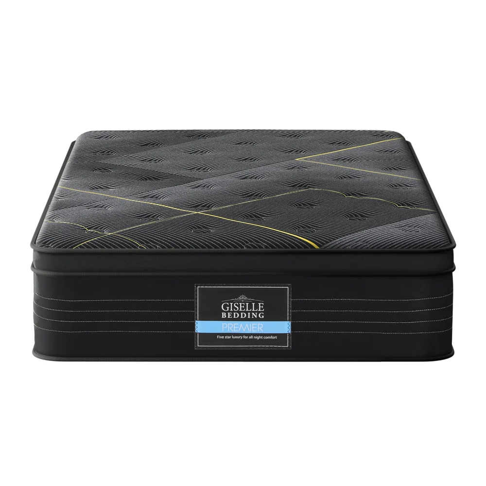 35cm Giselle Mattress King Single Bed Bamboo Pocket Firm Foam