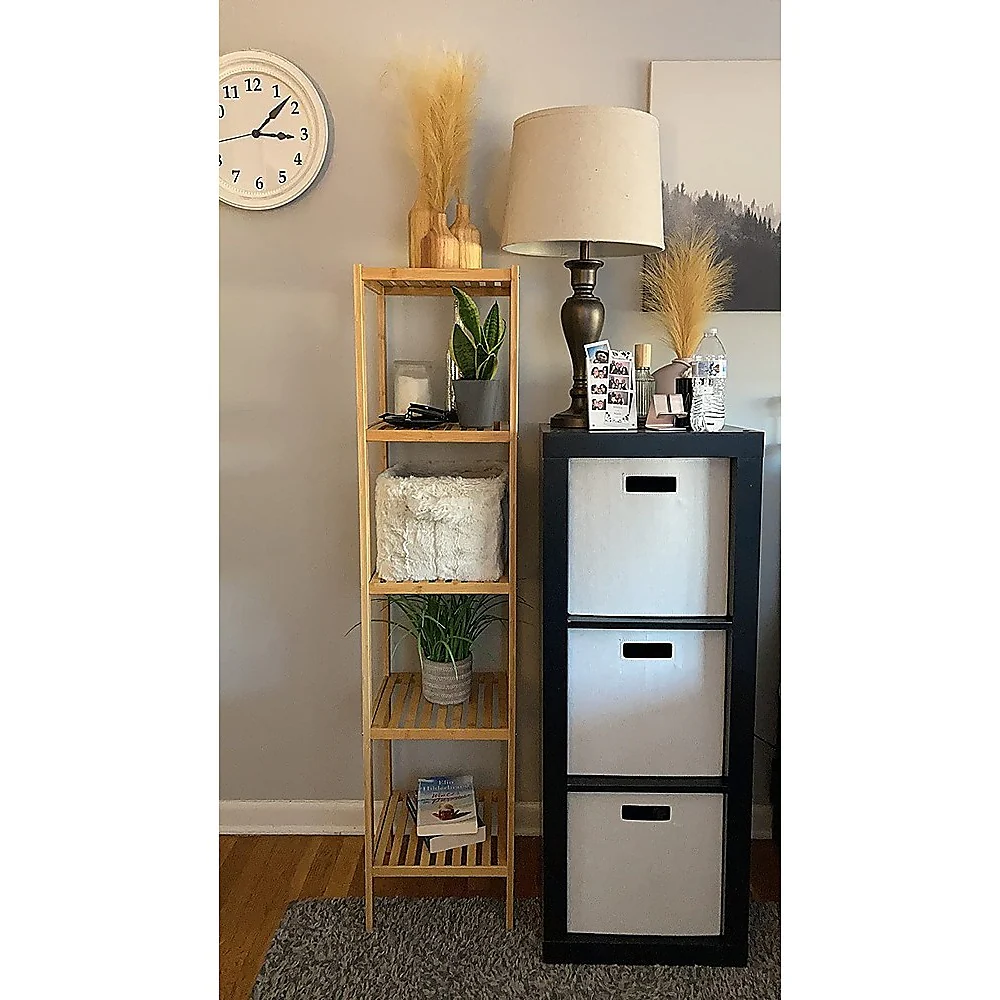 5 Tier Bookshelf Storage Bookcase Shelving Unit for Home Office - Image 5