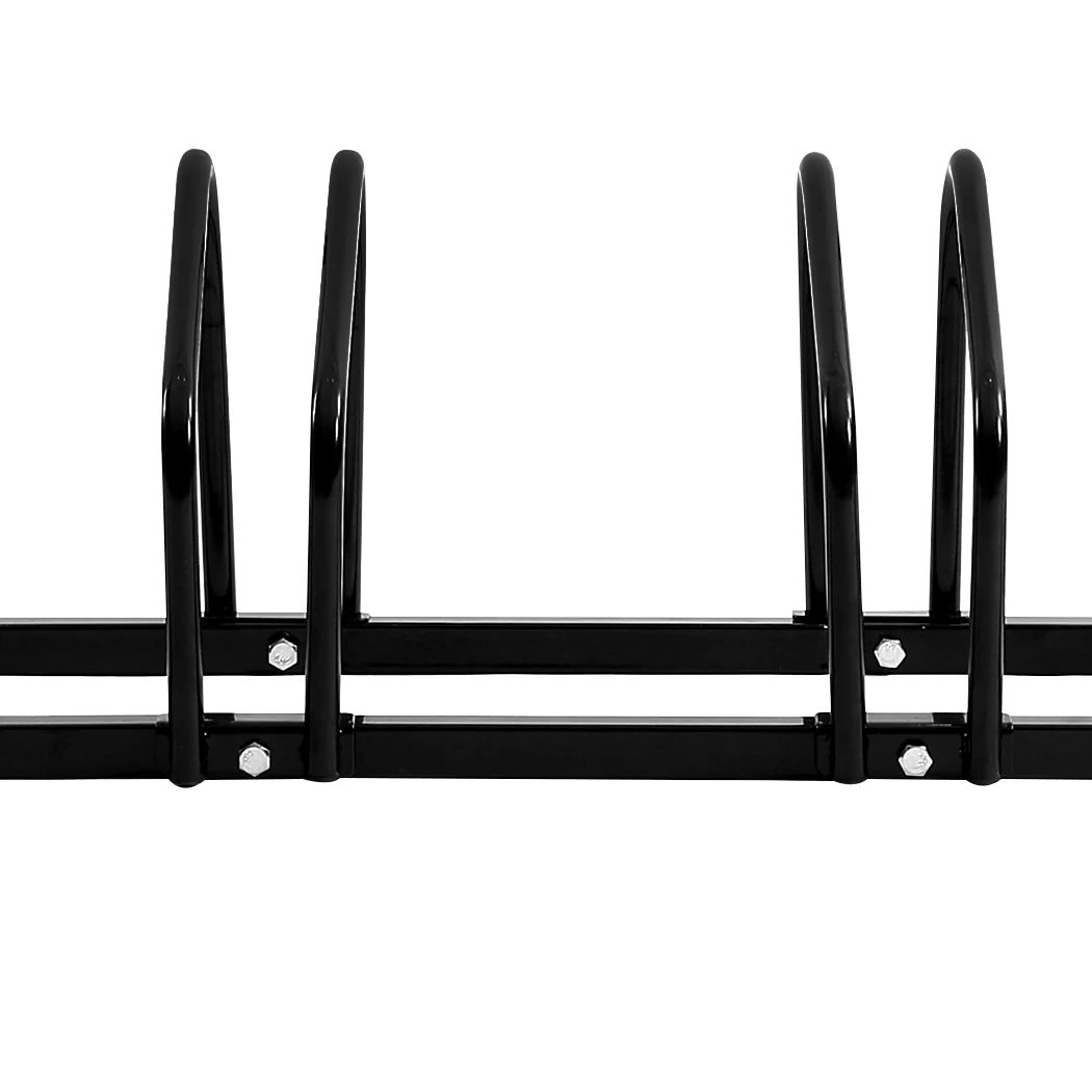 6 Bikes Stand Bicycle Bike Rack Floor - Image 3