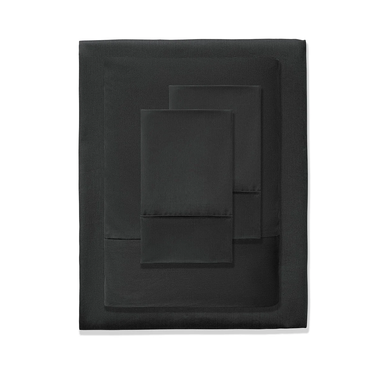 Accessorize 400TC Charcoal Bamboo Cotton Sheet Set 40cm Wall Double - Image 3