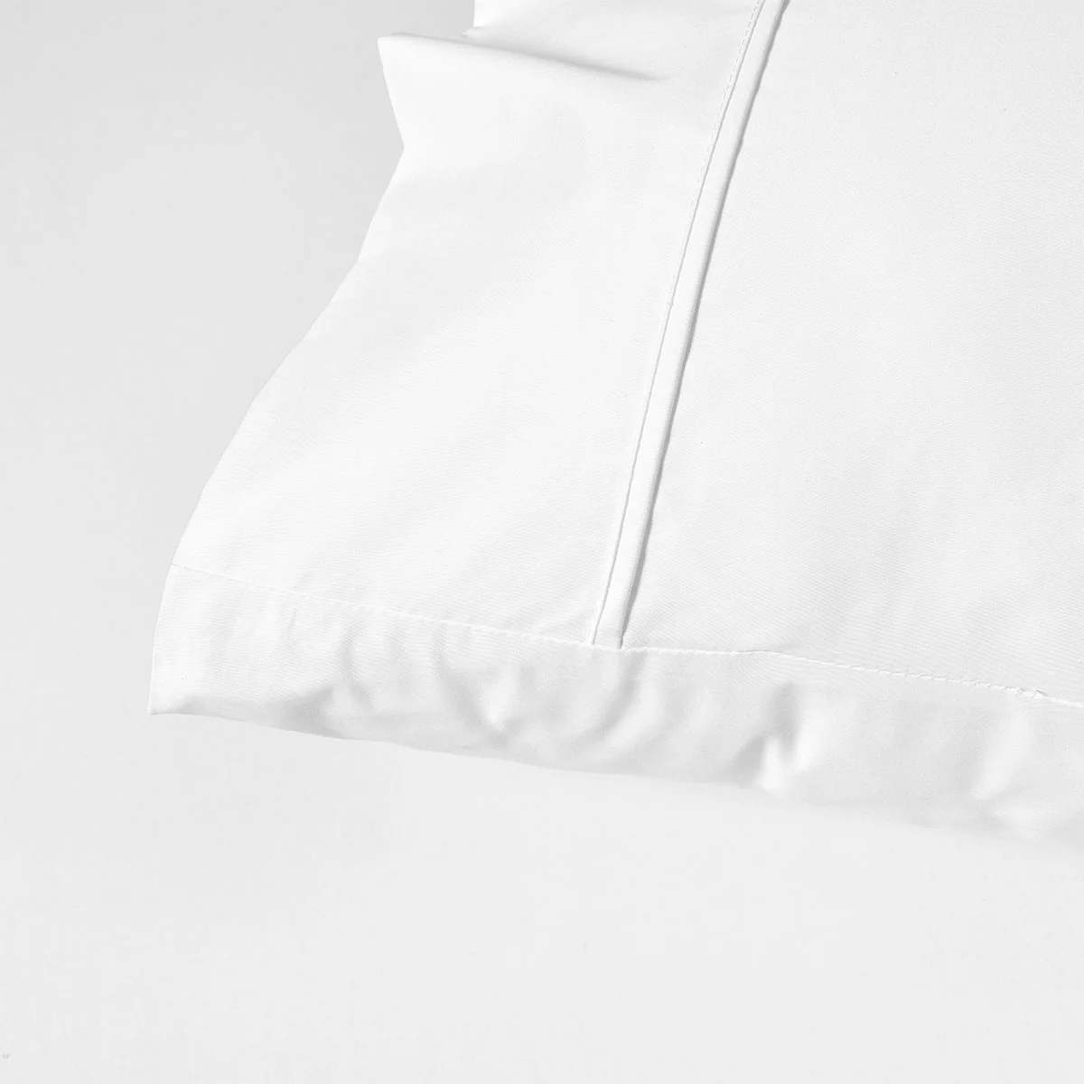 Accessorize 400TC White Bamboo Cotton Sheet Set 40cm Wall Double - Image 4