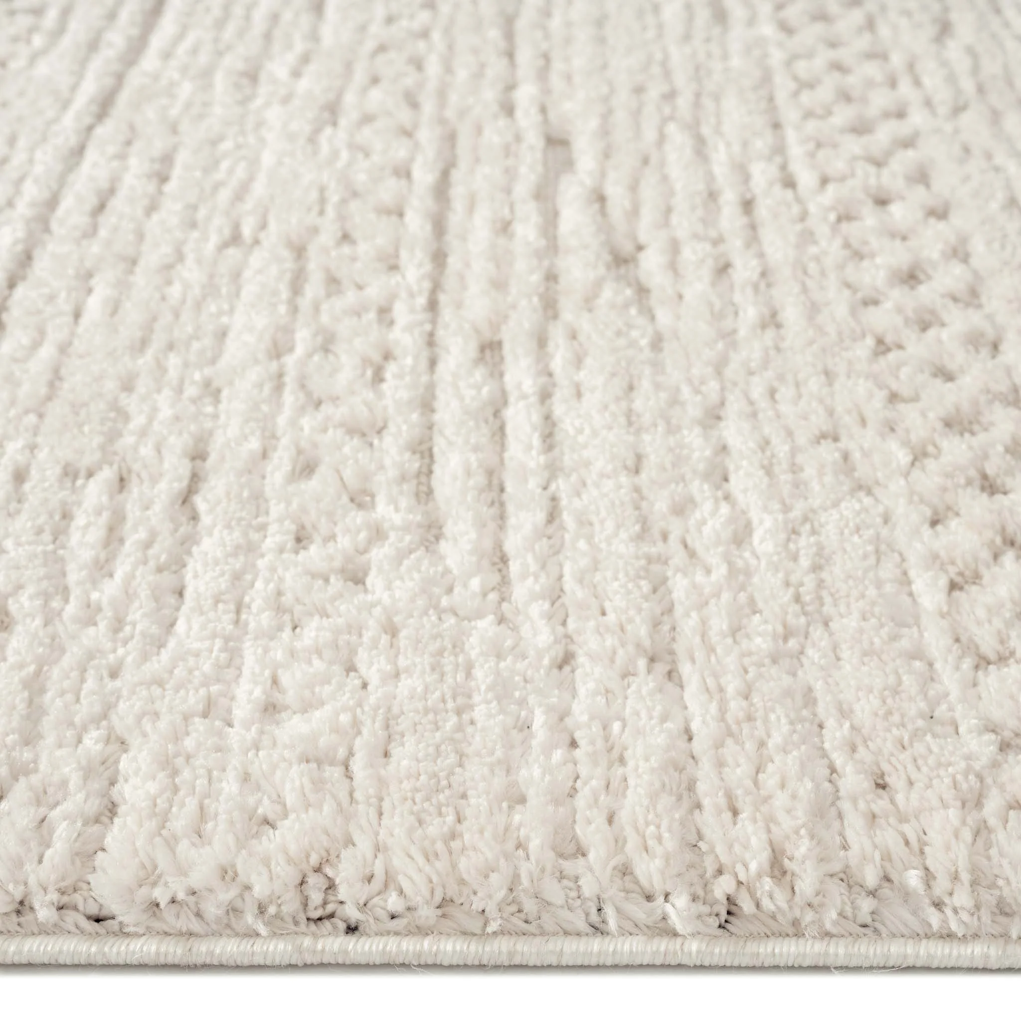 Addie Soft Pile Rug - Ivory - 200x290 - Image 2