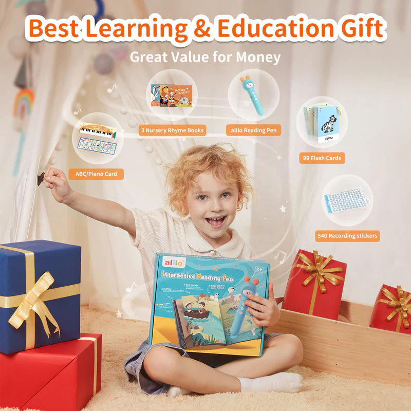 Alilo Early Educational Reading and Talking Pen Set - Image 4