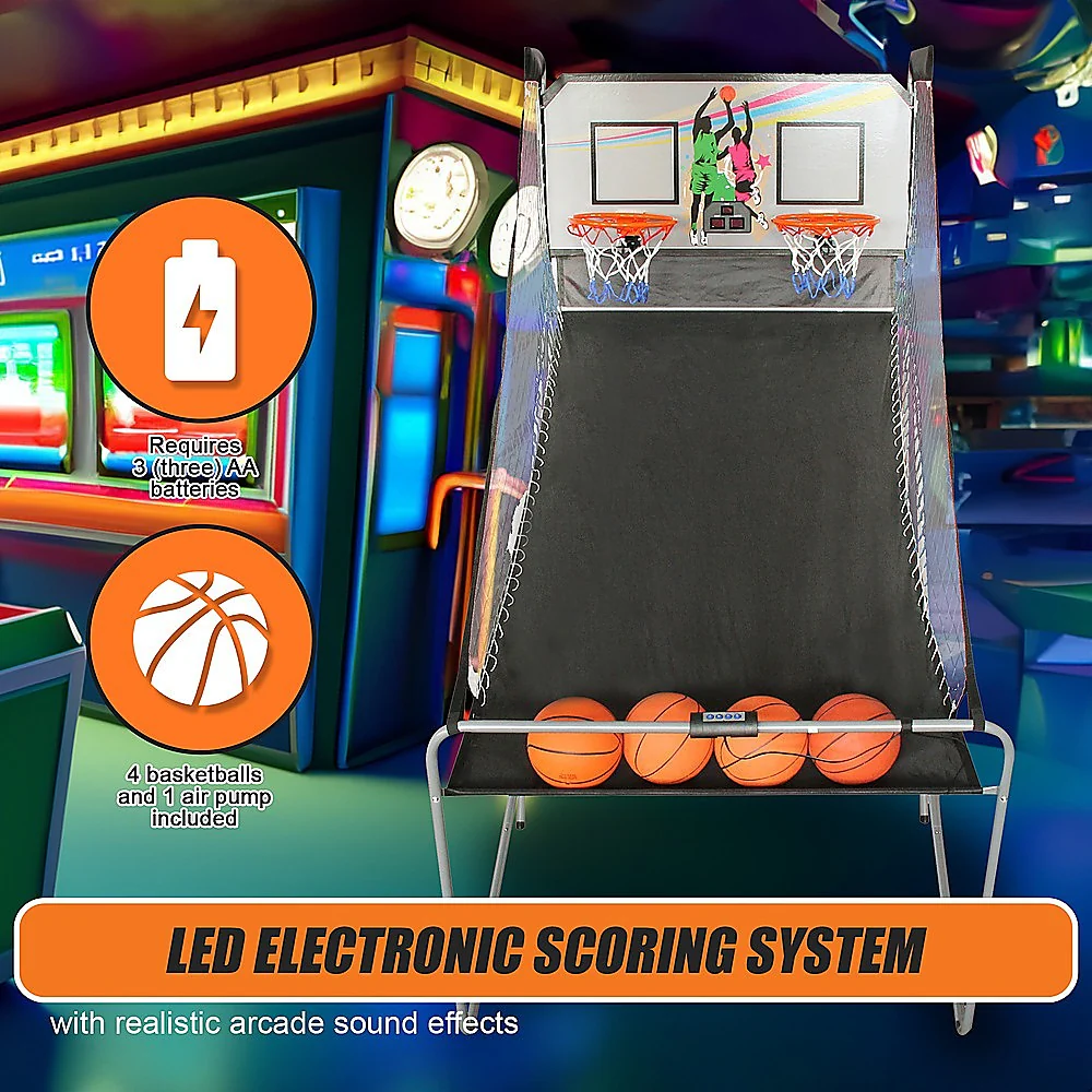 Arcade Basketball Game 2-Player Electronic Sports - Image 6