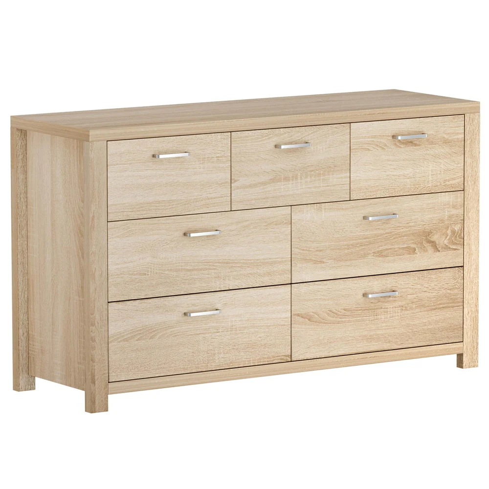 Artiss 7 Chest of Drawers - MAXI Pine - Image 3