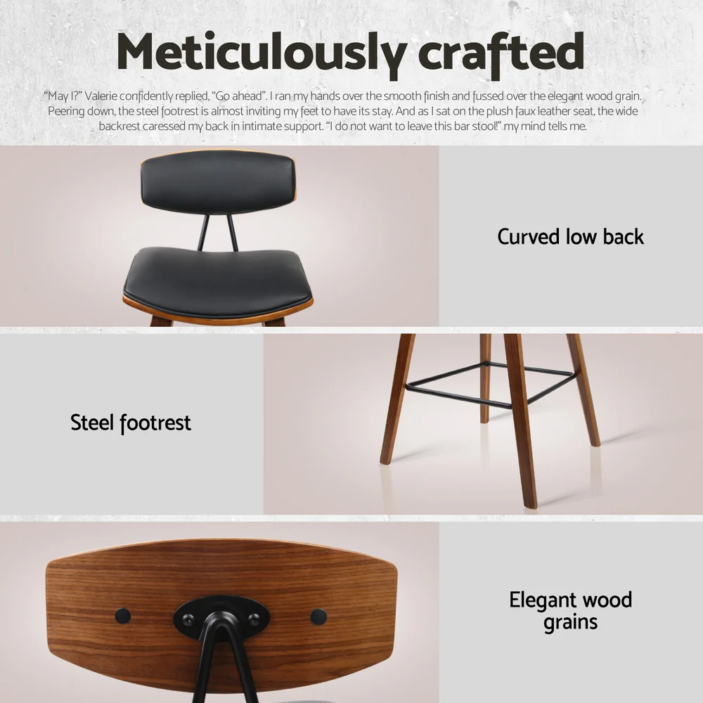 Artiss Bar Table and Stools Set Dining Desk Kitchen Chairs Cafe Pub - Image 8