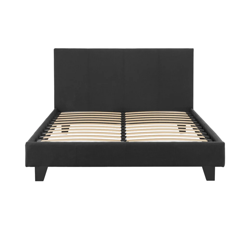 Artiss Bed Frame Double Size Charcoal NEO - Image 7