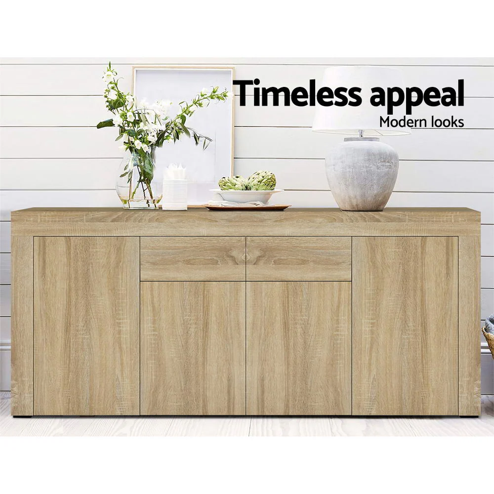 Artiss Buffet Sideboard - DANA Oak - Image 5
