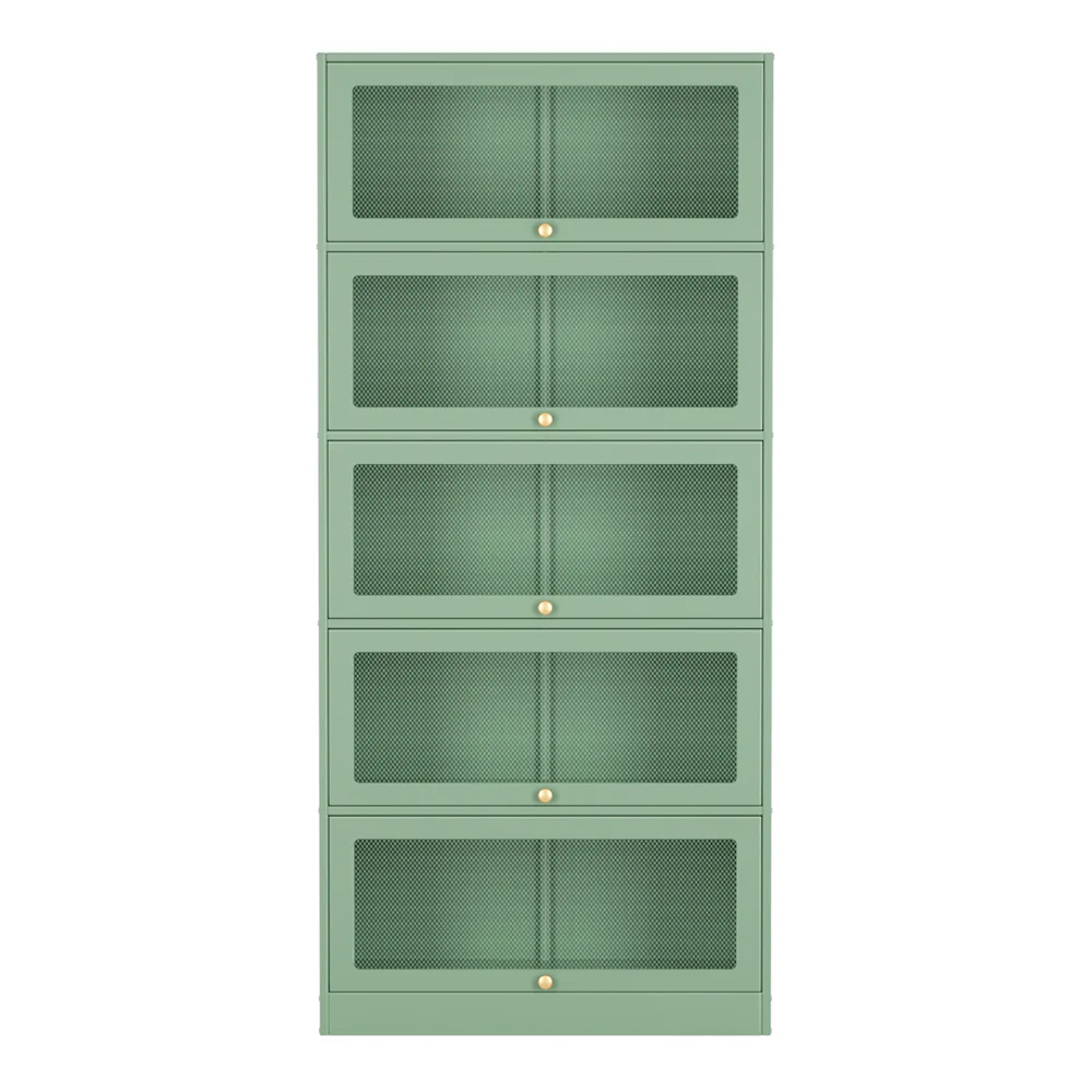Artiss Buffet Sideboard Metal Cabinet - ELIA Green - Image 5