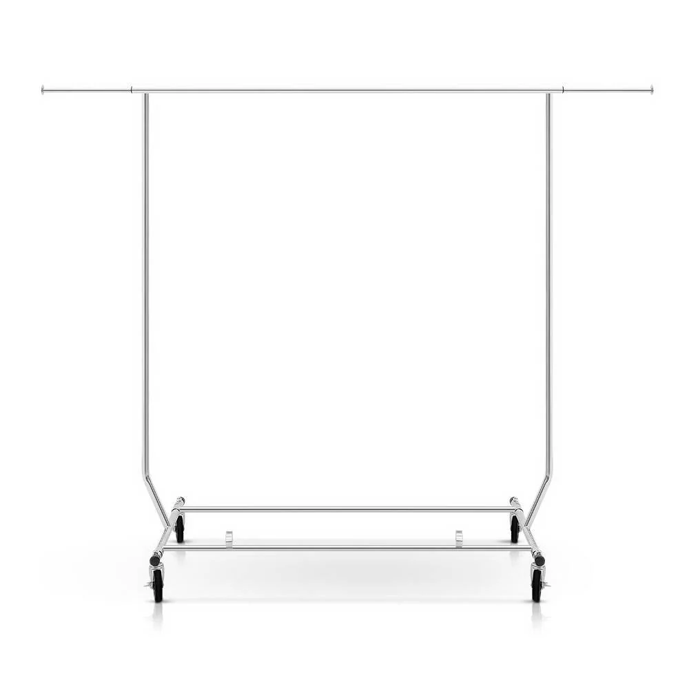 Artiss Clothes Rack Airer Rail Coat Stand Adjustable Hanger - Image 3