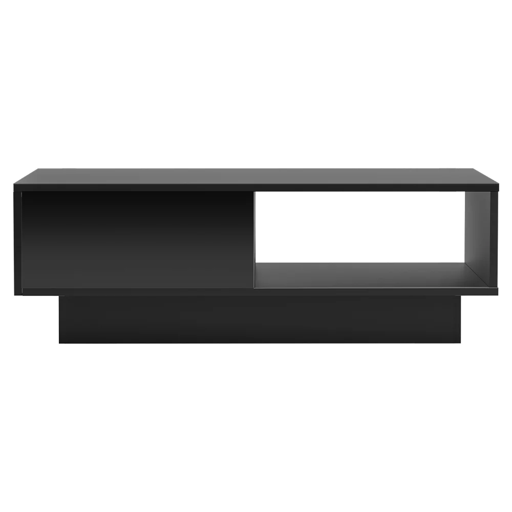 Artiss Coffee Table Led Lights Black - Image 3