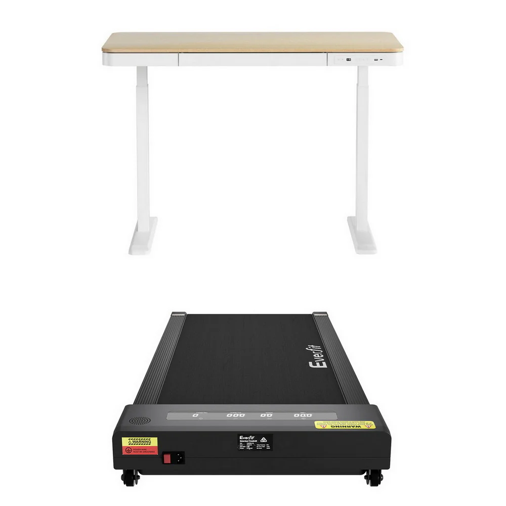 Artiss Electric Treadmill with 120cm Automatic Standing Desk Walking Pad 400mm - Image 3