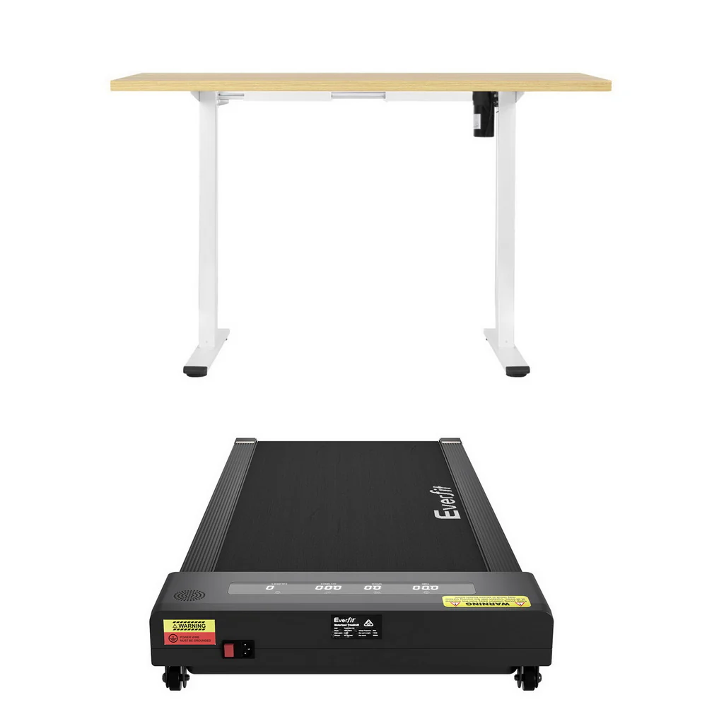 Artiss Electric Treadmill with 140cm Automatic Standing Desk Walking Pad 400mm - Image 3