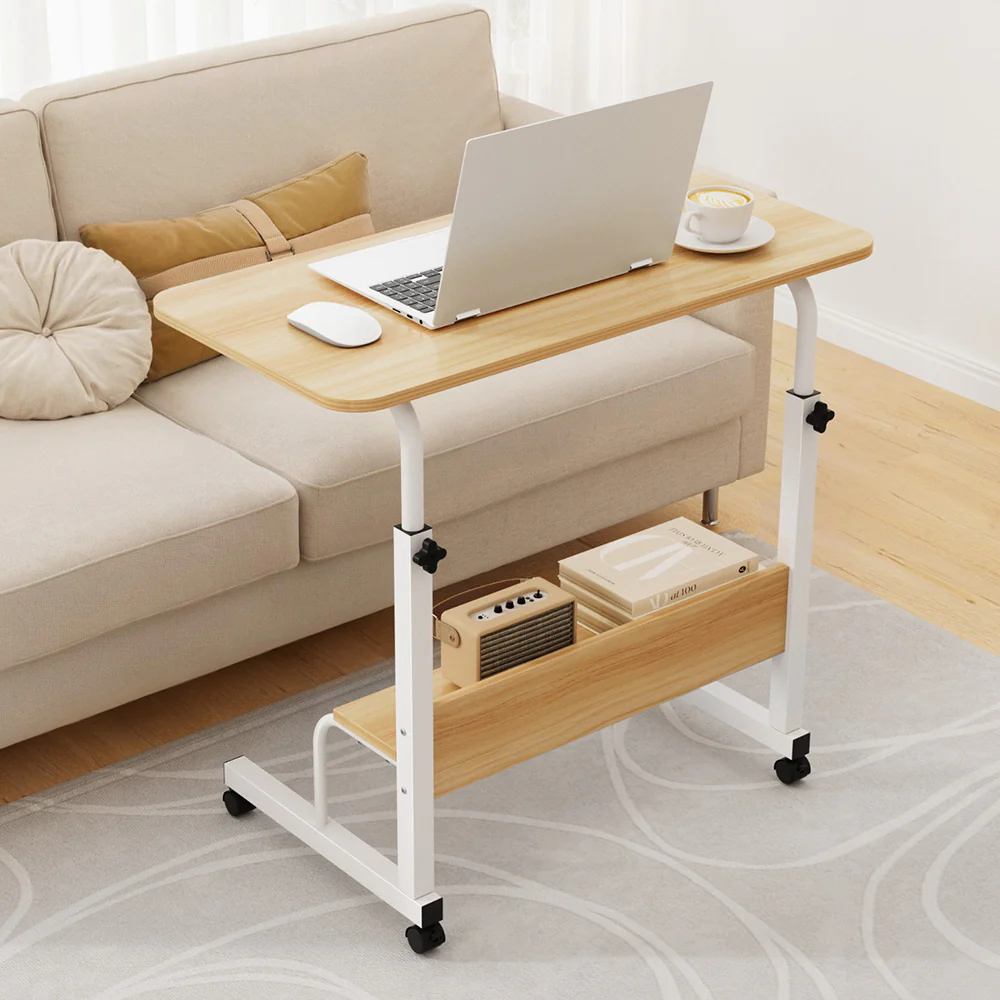Artiss Laptop Desk Portable Sit Stand Desks Height Adjustable Workstation 80CM - Image 7