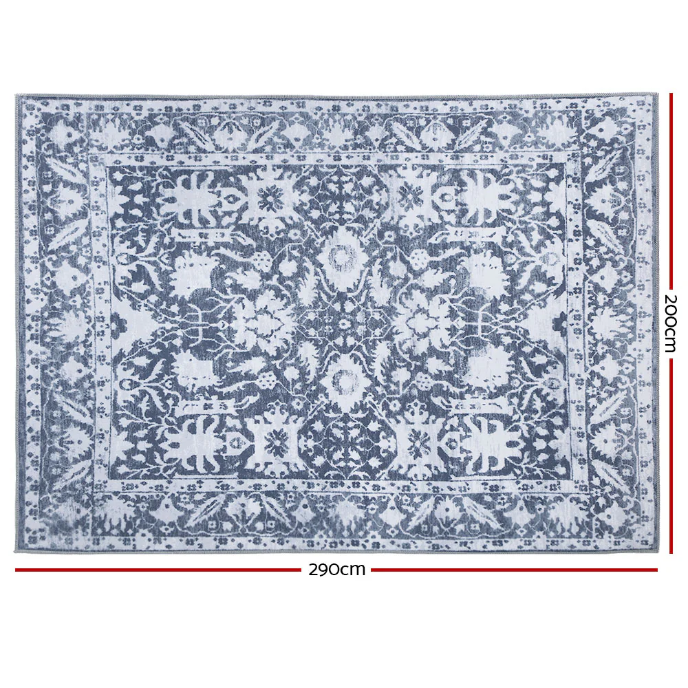 Artiss Rug 200x290cm Area Rug Large Carpet Soft Short Pile Modern Fafi - Image 2