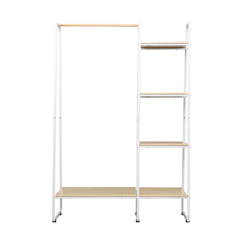 Artiss Wardrobe Clothes Rack Airer Coat Stand 150cm - Image 5