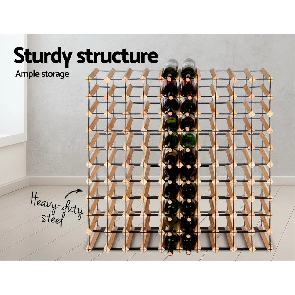 Artiss Wine Rack 110 Bottle - Image 4