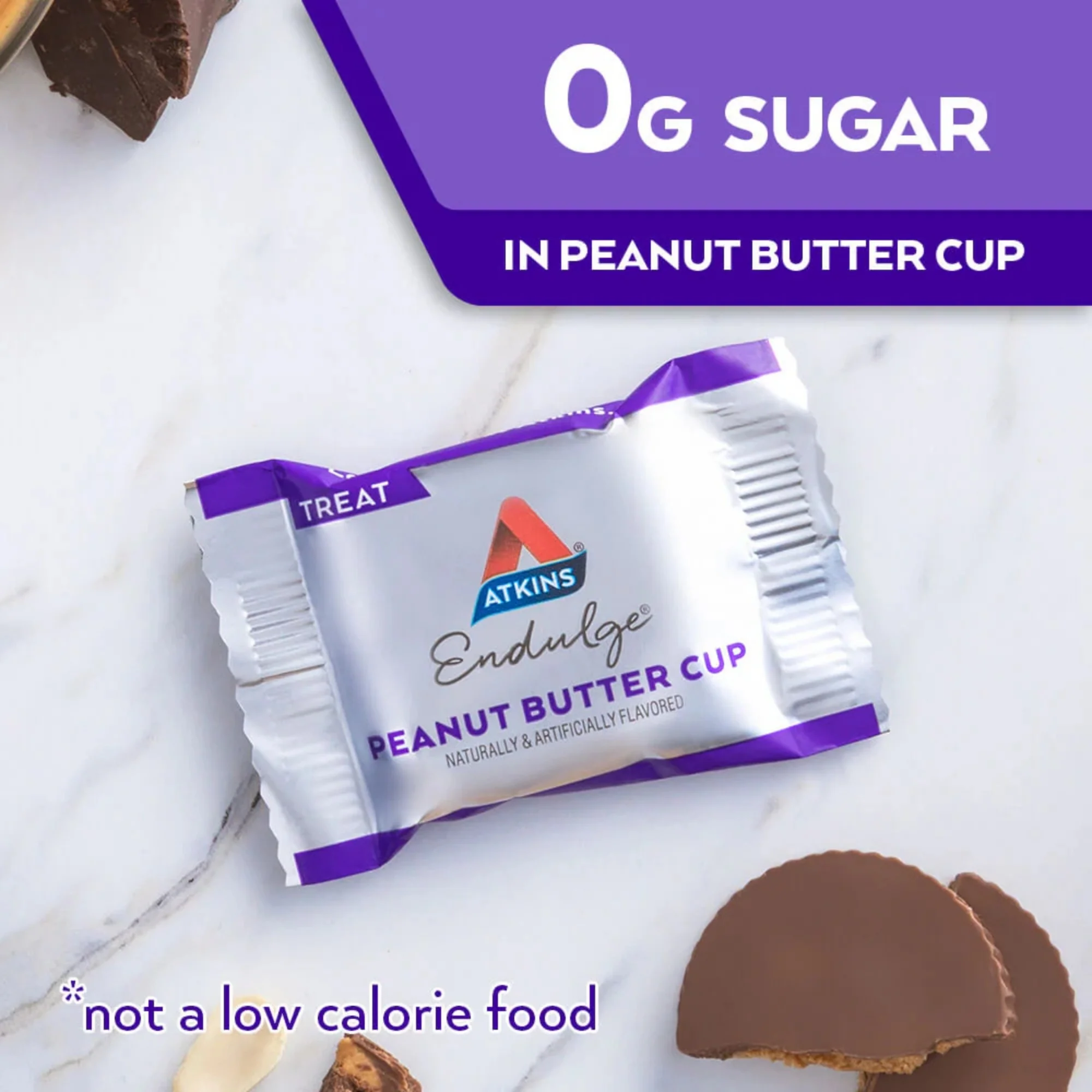 Atkins Peanut Butter Cups 10x17g x6 - Image 2