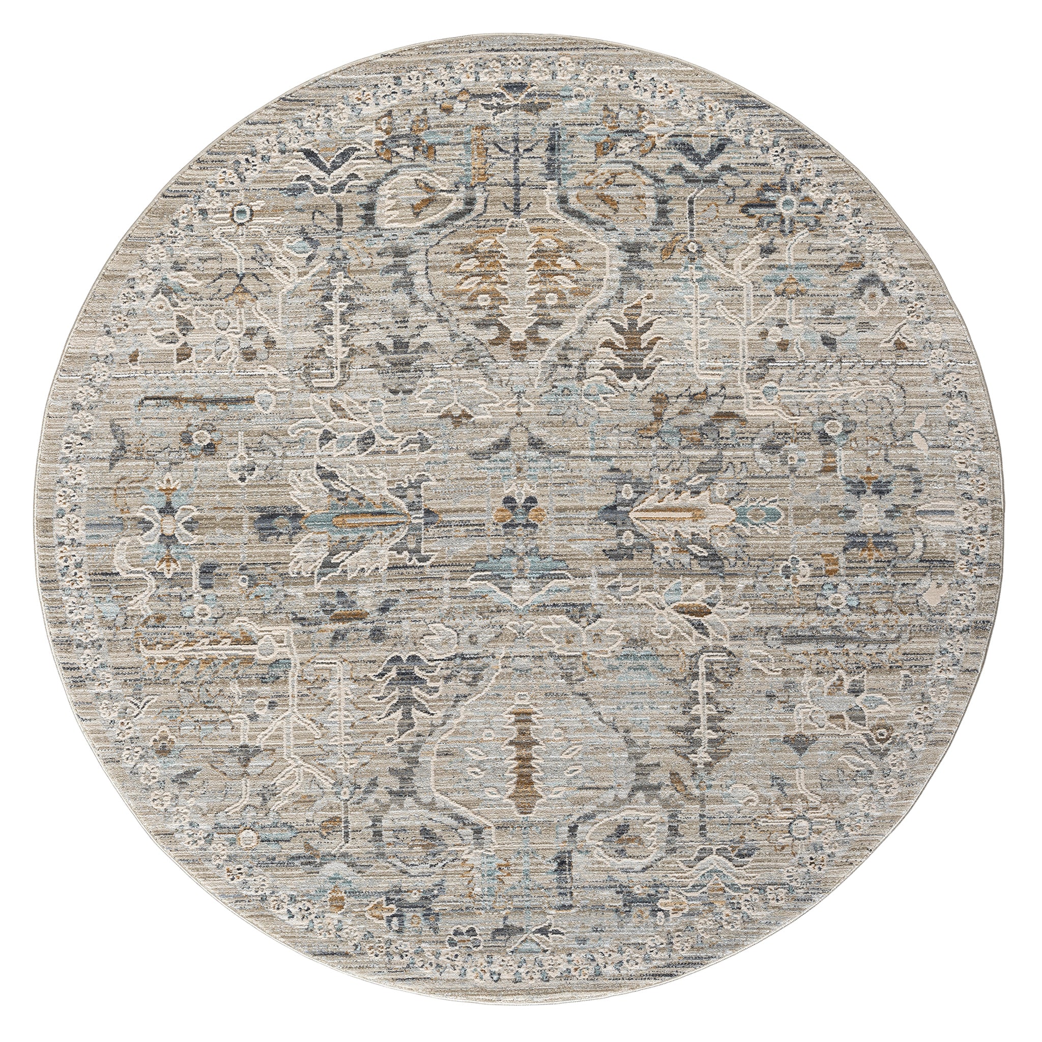 Aubre Contemporary Area Rug - Taupe - 240x320 - Image 3
