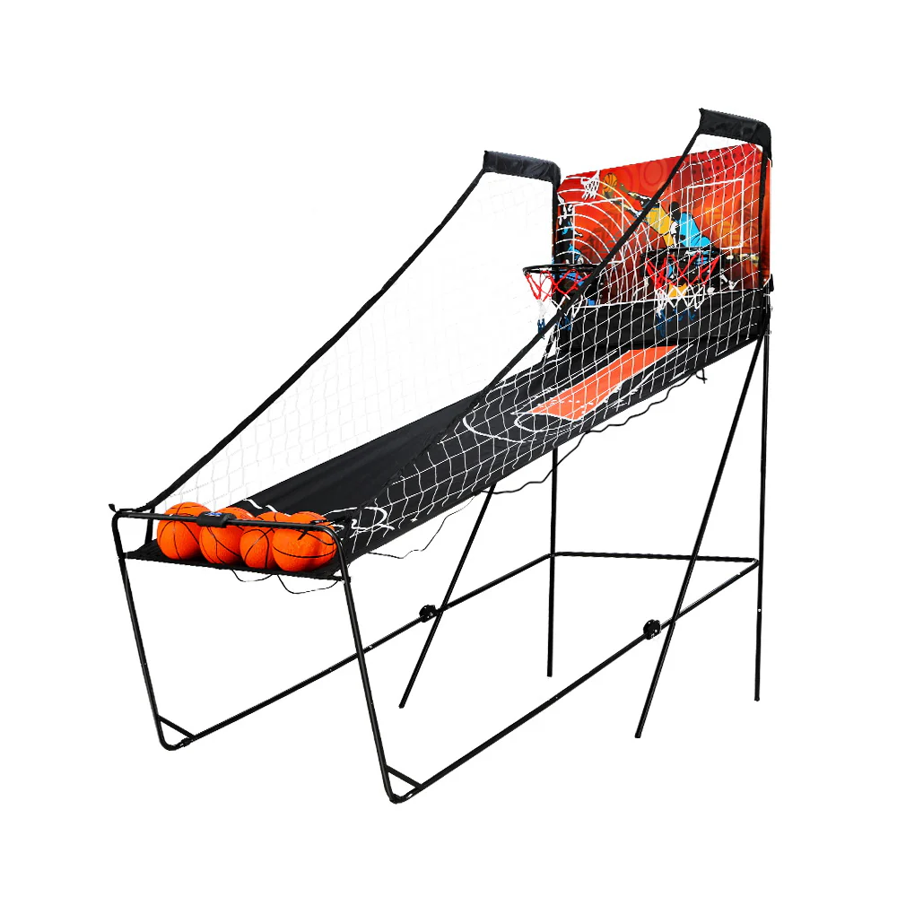 Basketball Arcade Game Electronic Scorer 8 Games Double Shoot Black - Image 3