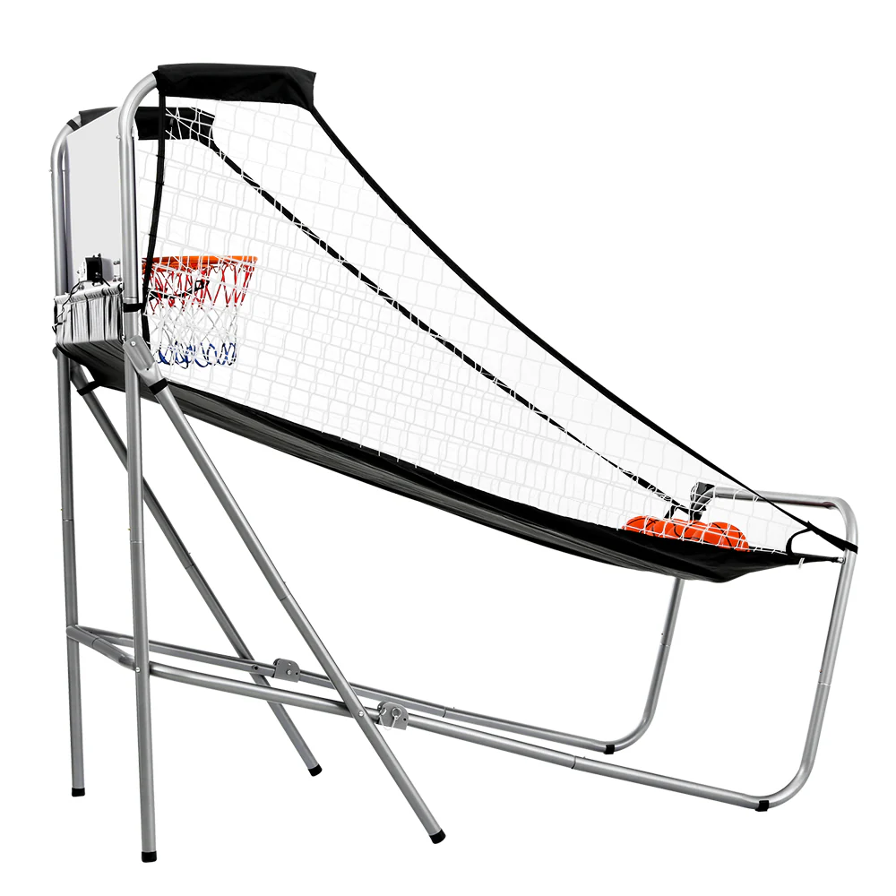 Basketball Arcade Game Electronic Scorer 8 Games Double Shoot Grey - Image 4