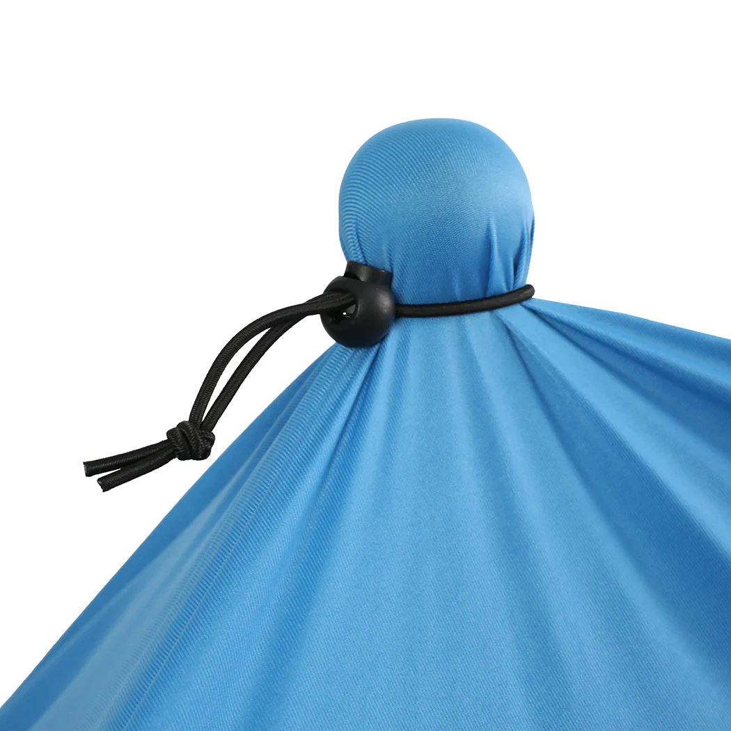 Beach Tent Camping Canopy 4-6 Person Family Sun Shade Shelter 300x300cm Blue - Image 5