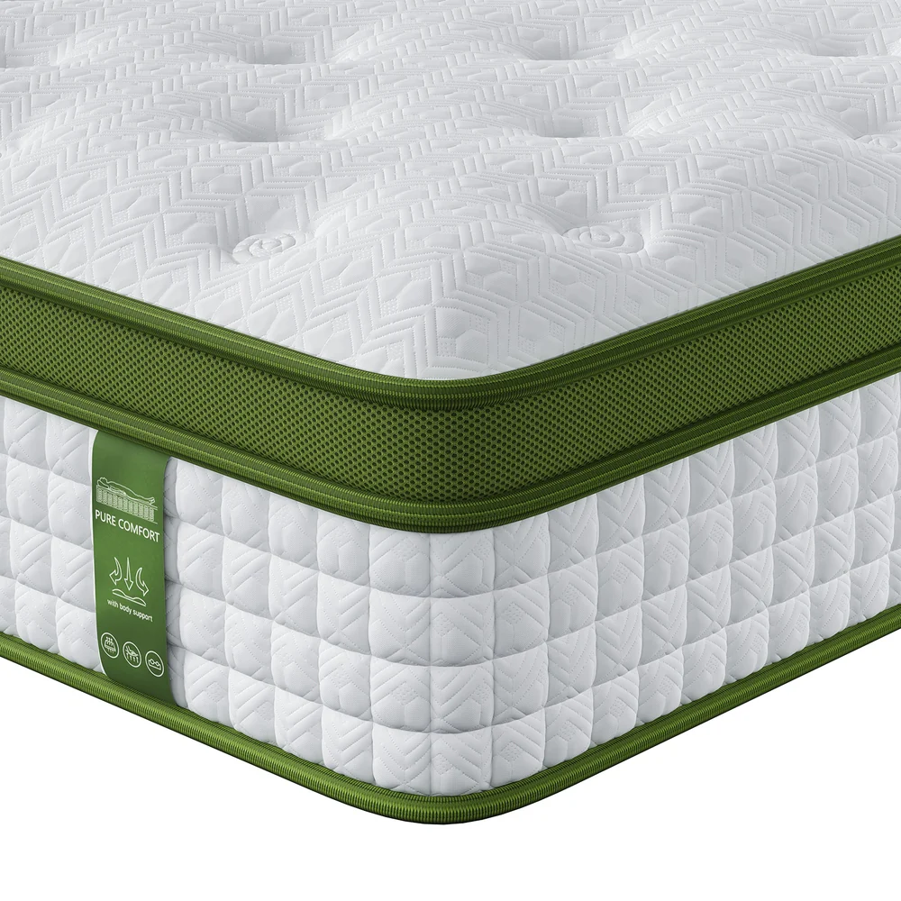 BedStory Queen 30cm Hybrid Mattress Cooling Gel Memory Foam 5 Zone Pocket Spring Bed Temperature Regulating - Image 3