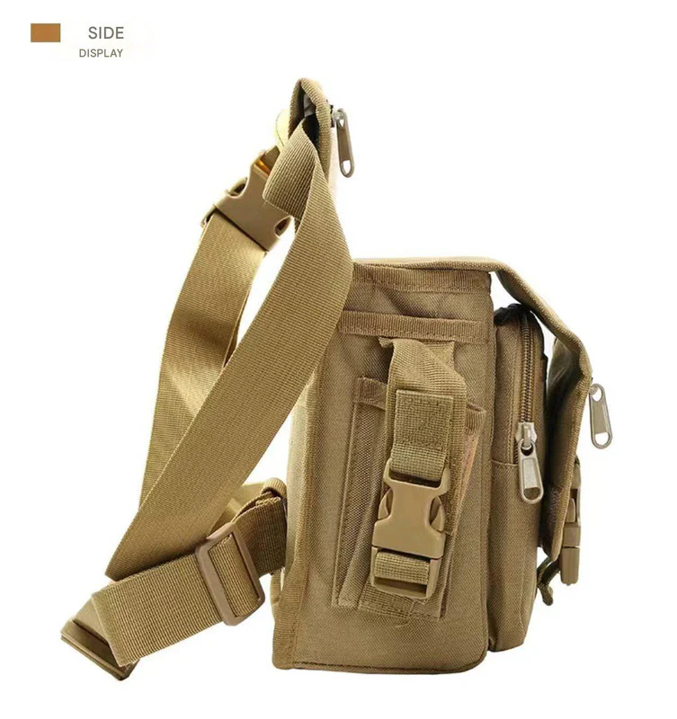 Black Tactical Outdoor Leg Bag – 900D Durable Multi-Layer Waist Pack for Cycling, Fishing, and Security - Image 5
