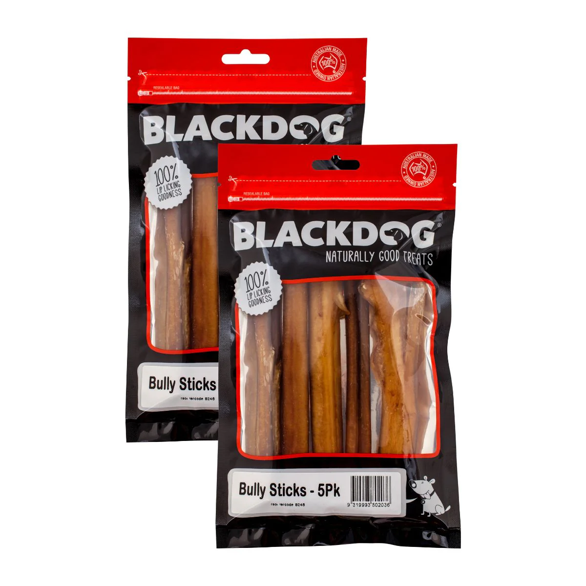 Blackdog Bully Stick 5pk x 2 - Image 3