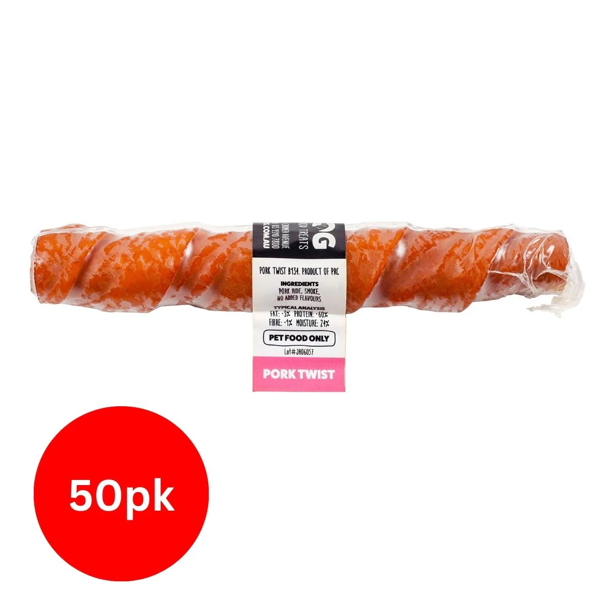 Blackdog Pork Twists 25pk x2 - Image 2