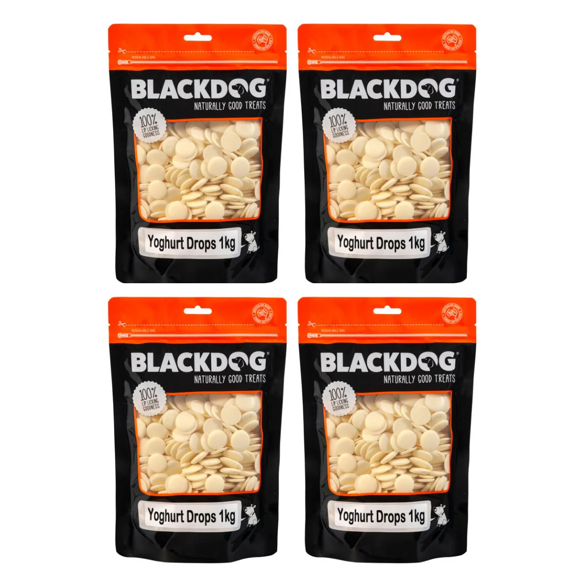 Blackdog Yoghurt Drops 1kg x4 - Image 3