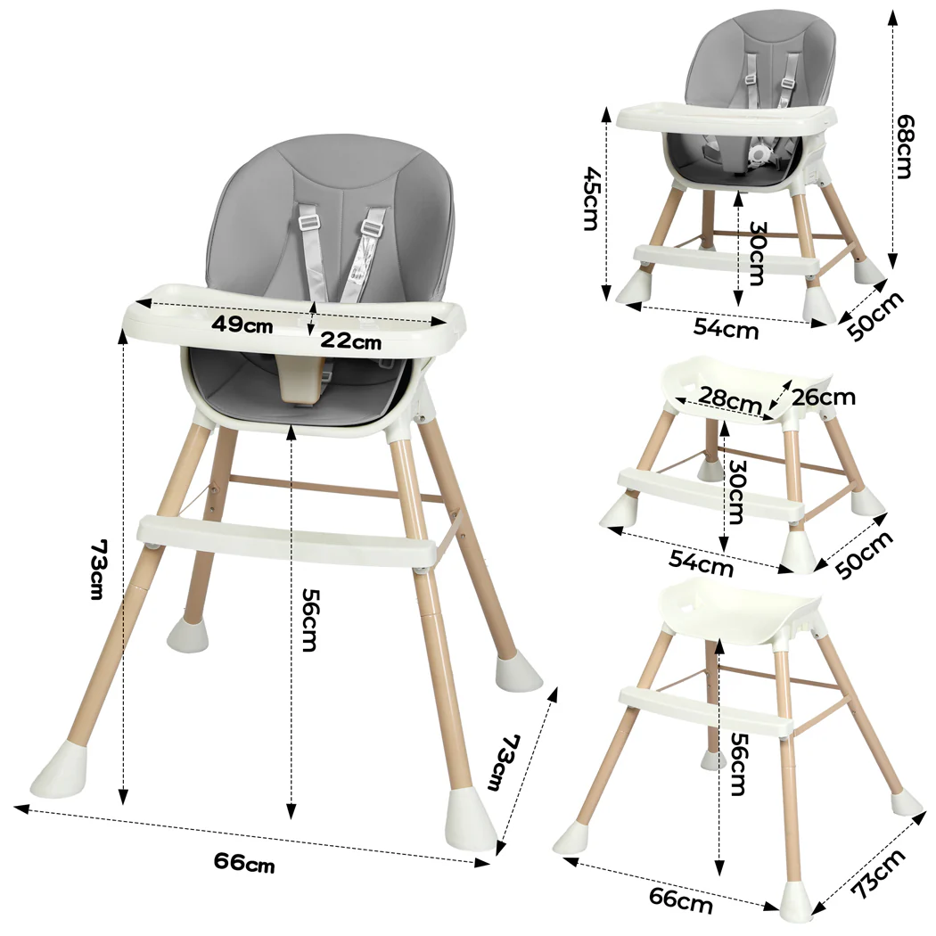 Bopeep 6-In-1 Baby High Chair - Image 2
