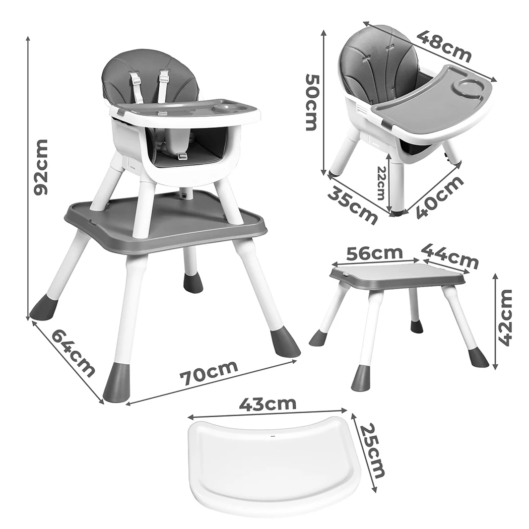 Bopeep 8-In-1 Baby High Chair - Image 2
