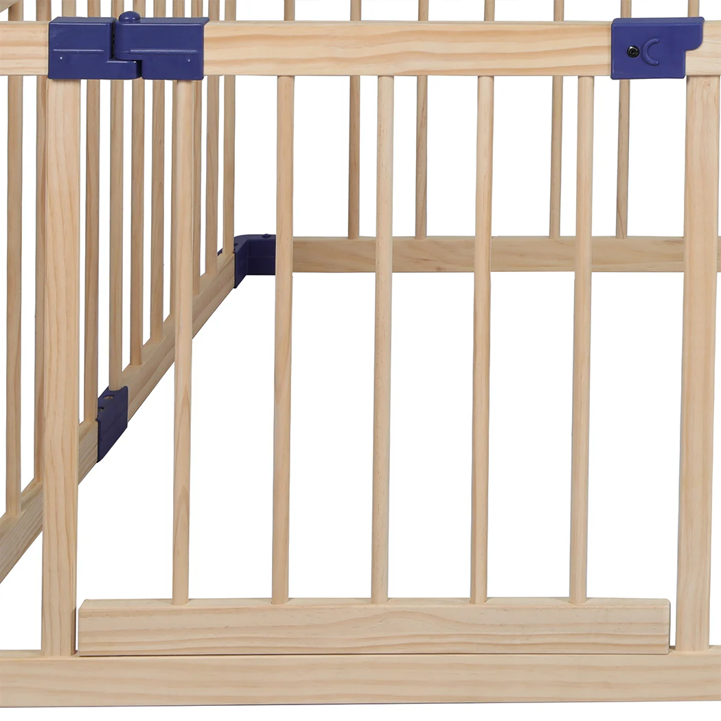 BoPeep Kids Playpen Wooden Baby Safety Medium - Image 4