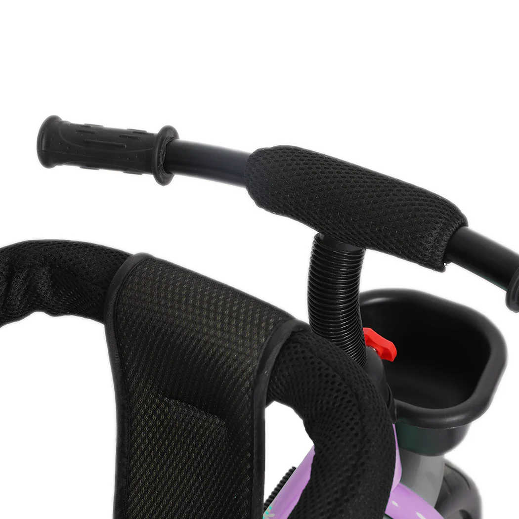BoPeep Kids Tricycle Ride On Trike Toddler Purple - Image 3