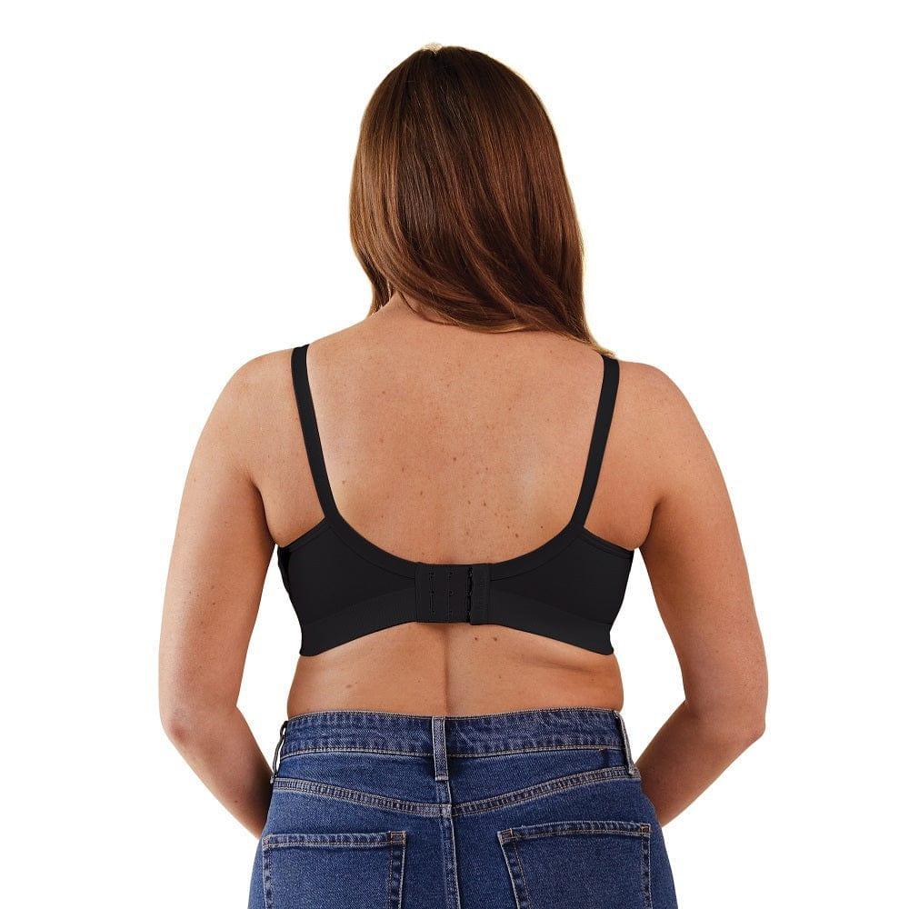 Bravado Silk Seamless Sheer Nursing Bra Black S